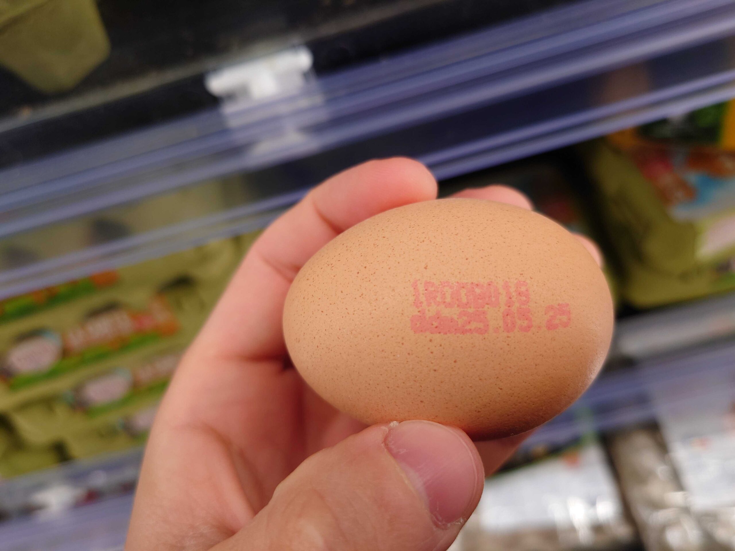 Ștampilă pe ou